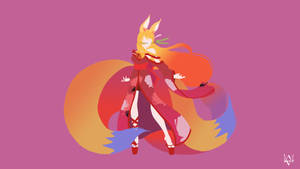 Miko No Game No Life Minimalist Anime Wallpaper