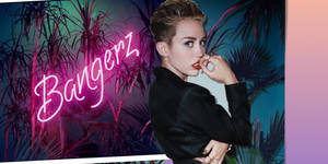 Miley Cyrus Glamorous Red Carpet Moment Wallpaper