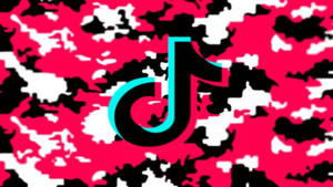 Military Tiktok Logo Design Wallpaper