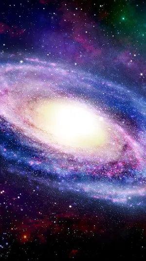 Milky Way In The Universe Iphone Wallpaper