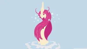 Milotic Showing Off Hair Wallpaper