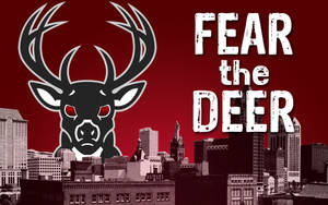 Milwaukee Bucks In Red Wallpaper