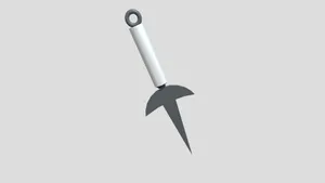 Minato Kunai3 D Model Wallpaper