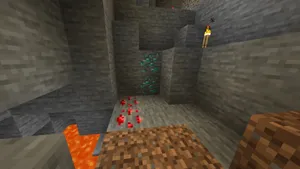 Minecraft Diamonds Underground Wallpaper