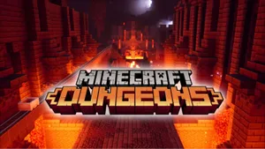 Minecraft Dungeons Fiery Labyrinth Wallpaper