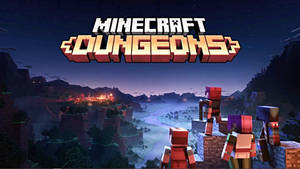 Minecraft Dungeons Village Wallpaper