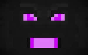 Minecraft Ender Dragon Eyes And Mouth Wallpaper