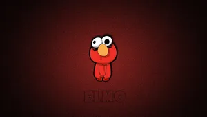 Mini Cartoon Elmo Wallpaper