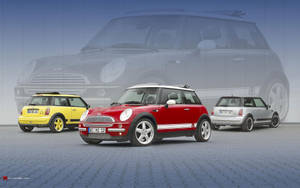 Mini Cooper Digital Art Wallpaper