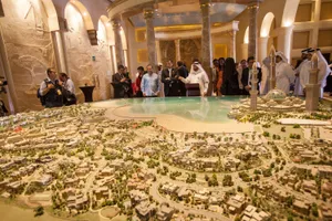 Miniature Version Of Qatar's Katara Wallpaper