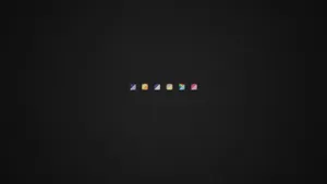 Minimal Aesthetic Desktop Square Icons Wallpaper