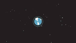 Minimal Tiny Earth Wallpaper