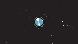 Minimal Tiny Earth Wallpaper
