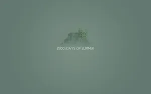 Minimalist 500 Days Of Summer Wallpaper