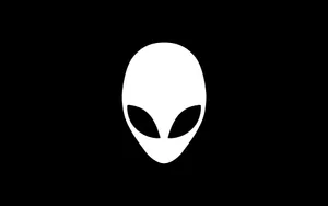 Minimalist Alienware Default Logo Wallpaper