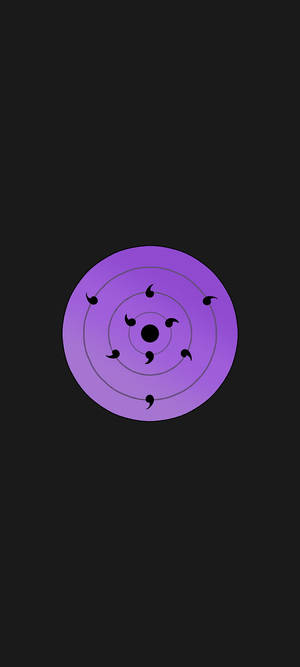 Minimalist Anime Phone Rinnegan Sharingan Wallpaper