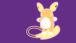 Minimalist Art Of Raichu Wallpaper