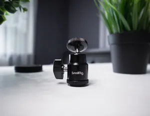 Minimalist Black Webcam Lens Wallpaper