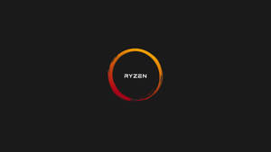 Minimalist Circle Amd 4k Wallpaper