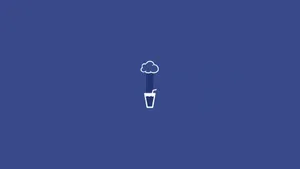 Minimalist_ Coffee_ Cup_ Cloud Wallpaper
