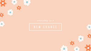 Minimalist Flower Computer New Chance Wallpaper