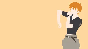 Minimalist Fruits Basket Kyo Soma Wallpaper