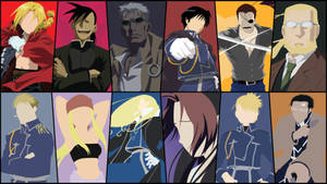 Minimalist Fullmetal Alchemist Brotherhood Wallpaper