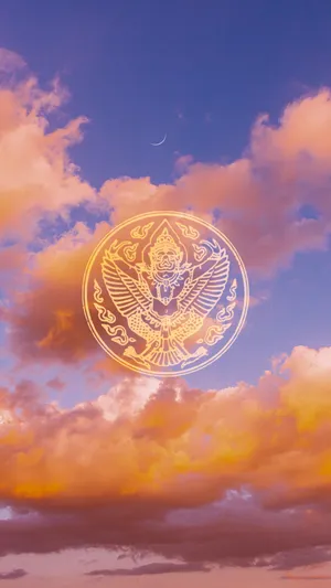 Minimalist Garuda Phone Wallpaper