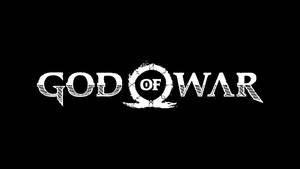 Minimalist God Of War Gaming Logo Wallpaper