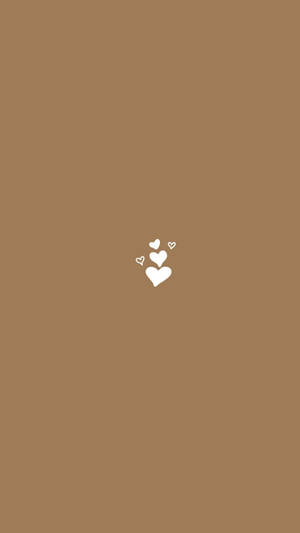 Minimalist Hearts Love Aesthetic Wallpaper