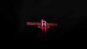Minimalist Houston Rockets Wallpaper