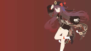 Minimalist Hu Tao Pfp Wallpaper