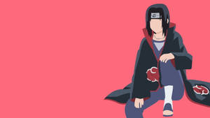 Minimalist Itachi Uchiha Akatsuki Pc Wallpaper