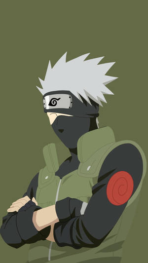 Minimalist Kakashi Pfp Wallpaper