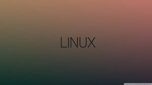 Minimalist Linux Gradient Wallpaper