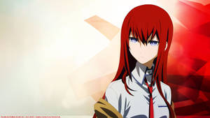 Minimalist Makise Kurisu Of Steins Gate Wallpaper