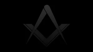 Minimalist Masonic Logo Wallpaper