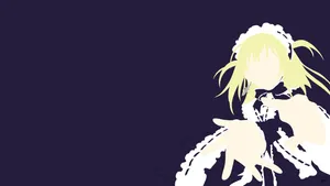 Minimalist Misa Amane Art Wallpaper