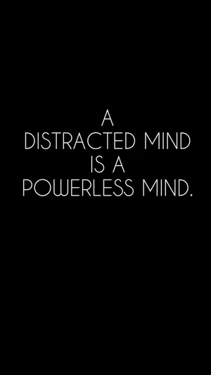 Minimalist Motivational Distraction Is Bad Wallpaper