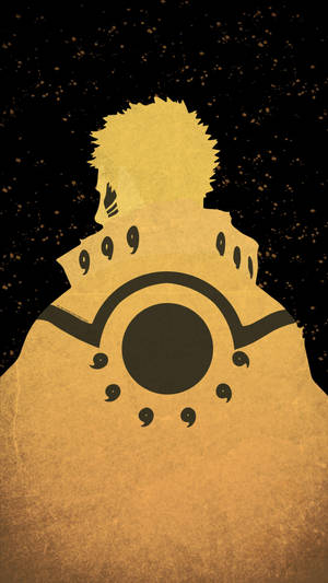 Minimalist Naruto Phone Wallpaper