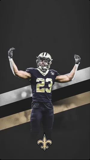 Minimalist No. 23 Marshon Lattimore Wallpaper