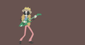 Minimalist One Piece Soul King Brook Wallpaper