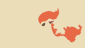 Minimalist Ponyta Wallpaper Wallpaper