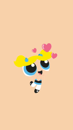 Minimalist Powerpuff Girls Blossom Wallpaper