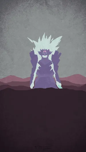 Minimalist Sasuke Susanoo Wallpaper
