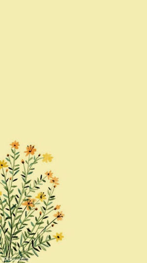 Minimalist Spring Aesthetic Wallpaper