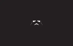 Minimalist Star Wars Shoretroopers Mask Wallpaper