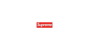 Minimalist Supreme Laptop Wallpaper