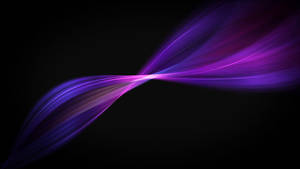 Minimalist Violet Gradient Strand Wallpaper