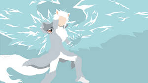 Minimalist Wolfman Hitsugaya Bleach 4k Ultra Hd Wallpaper